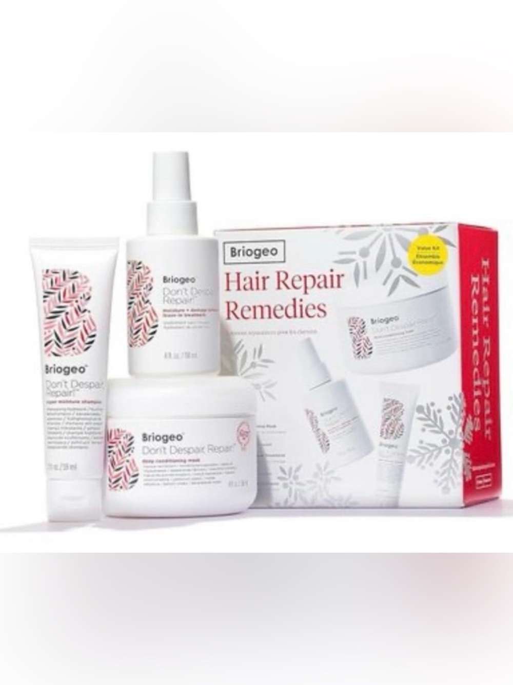 NEW Briogeo Don’t Despair, Repair! Hair Repair Remedies 3-Piece Set ✨